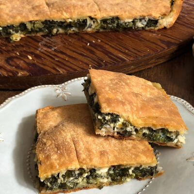 Spinach Pie With Feta 