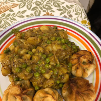 Pea And Potato Curry