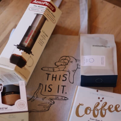 Coffee Gift Bag With Aeropress