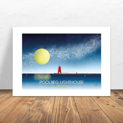 Print Poolbeg Lighthouse