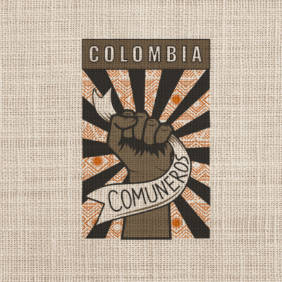 Organic Colombia Communeros 250G Ground For Cafetiere