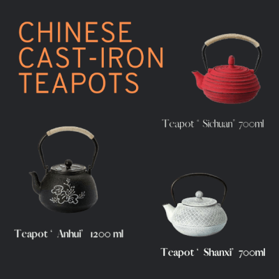 Cast Iron Teapots 