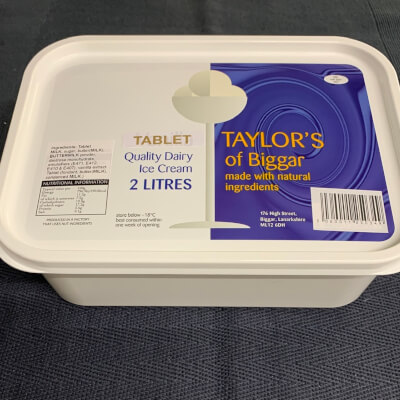 2 Litres Of Tablet Ice Cream
