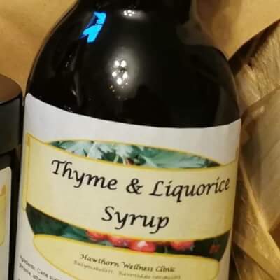 Thyme And Liquorice Syrup