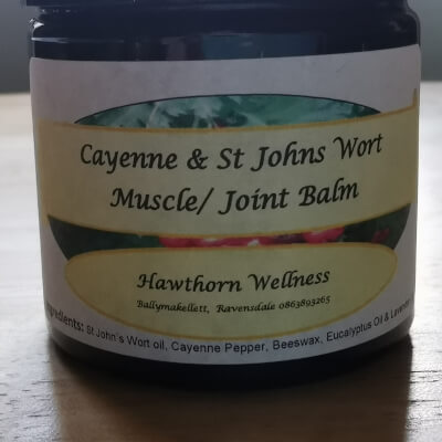 Cayenne Pepper & St. John's Wort Oil Muscle/Joint Balm