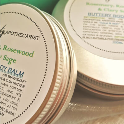 Rosemary, Rosewood & Clary Sage - Buttery Body Balm