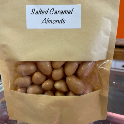 Salted Caramel Almonds 